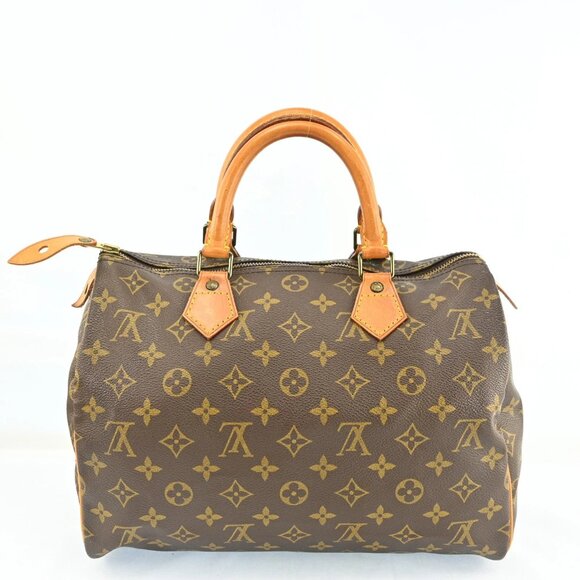 LOUIS VUITTON Monogram Speedy 30 Hand Bag bsj685-102125 - Picture 2 of 16